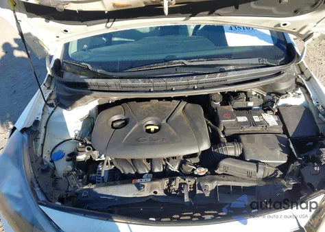 2016 Kia Forte Ex из США, поврежденный, VIN KNAFZ4A86G5553547